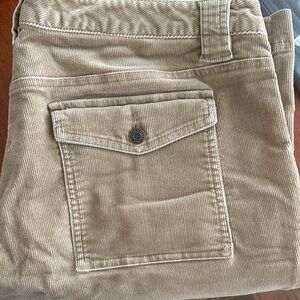 Womens Corduroy Pants - flare leg